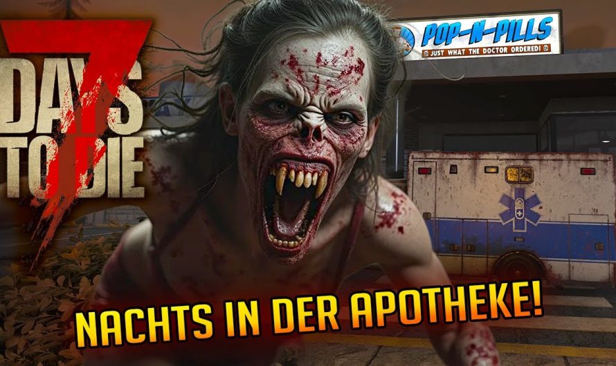 7 Days to Die 1.3 – 30 | Nachts in der Apotheke! | 7d2d Gameplay